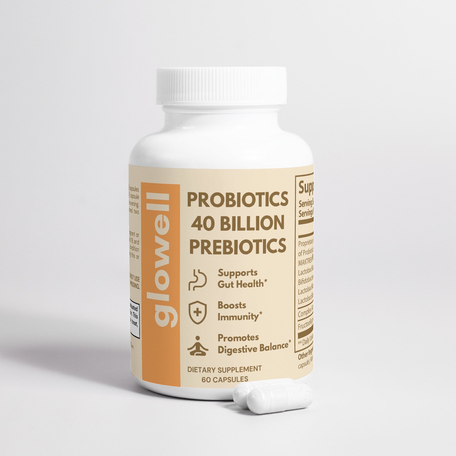 Probiotic 40 Billion with Prebiotics